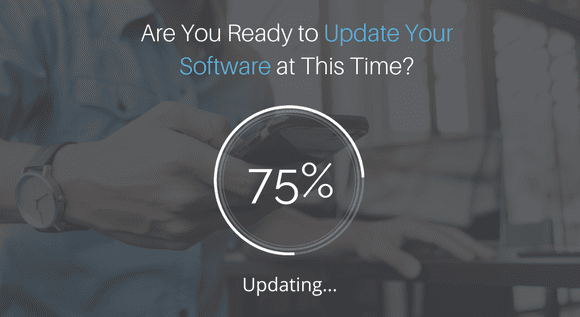 Would you like to update your software at this time?